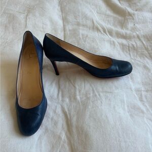 Elegant Blue Pumps